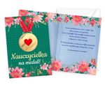 Karnet Nauczycielka na medal PR-587