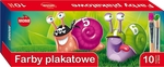 Farby plakatowe 10kol.  20ml Mona F210