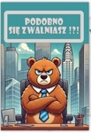 Karnet B6 Podziękowanie za współpracę, podobno się zwalniasz !?! V30