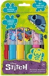 JM Dmuchane markery Lilo & Stitch 6szt