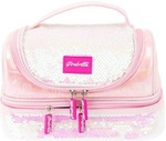 GIRABRILLA  LUNCH BOX W CEKINY - BIAŁY