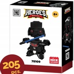 NICE KLOCKI HEROS! BLACK SOLIDIER 205 EL