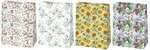 Torba T17 grafika, kwiaty szerokie dno (40,5x56x25cm) op.5 szt. mix