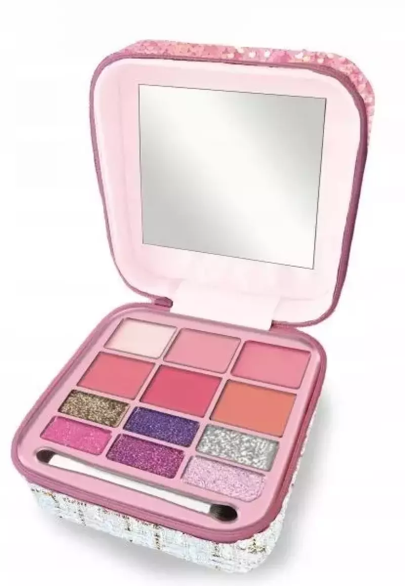 Girabrilla maxi walizka Make up jasny róź
