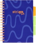 Kołozeszyt  STRIGO PADS Project Book NEON A5 100 kartek kratka 80g granatowy