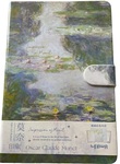 Notes z zapięciem B6 128 kartek Monet Lilie wodne