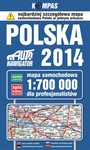 Polska. Mapa samochodowa dla profesjonalistów 1:700 000, Wydanie IV, 2014