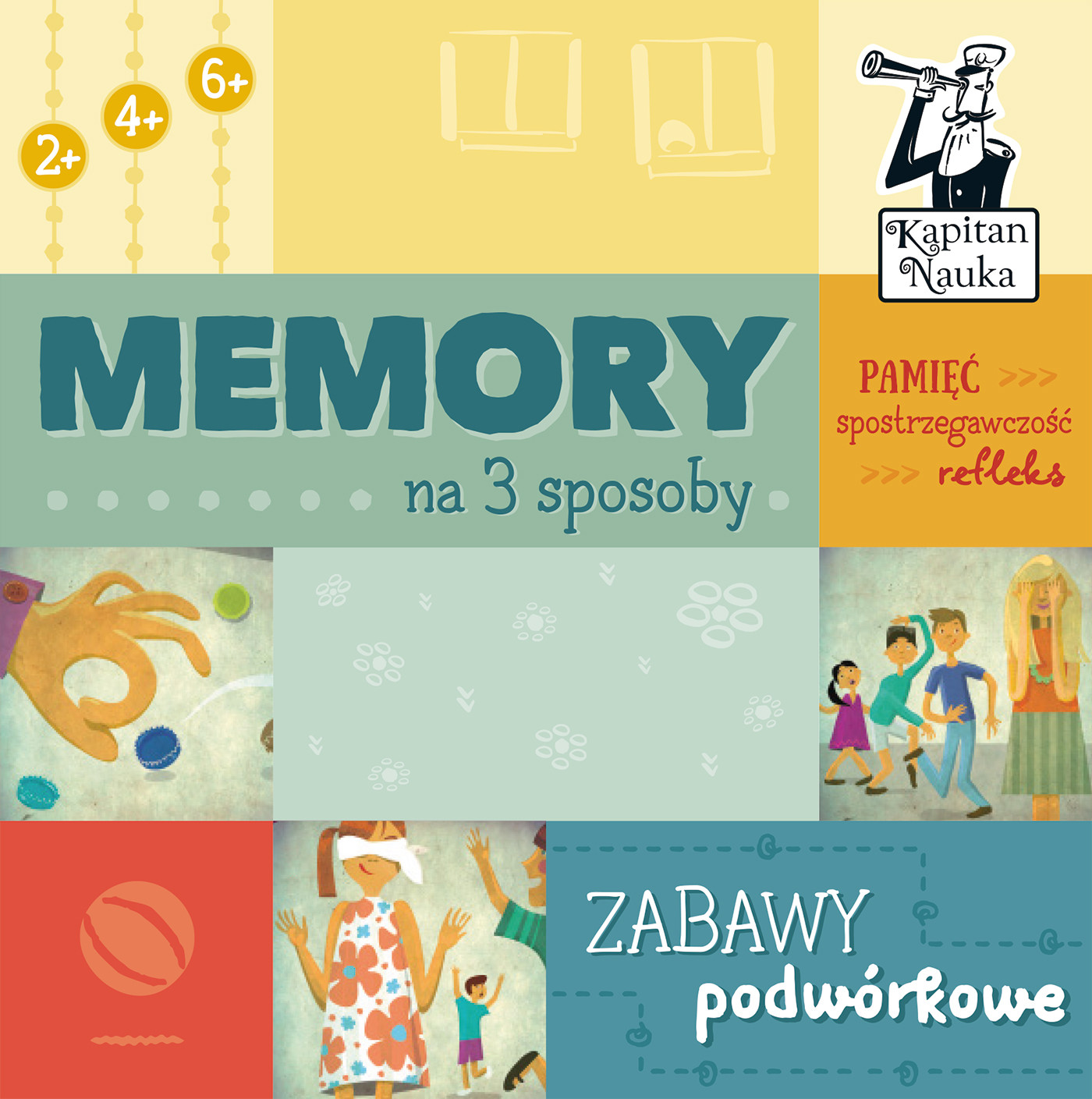 Memory na 3 sposoby Zabawy podwórkowe - Thumbnail 1