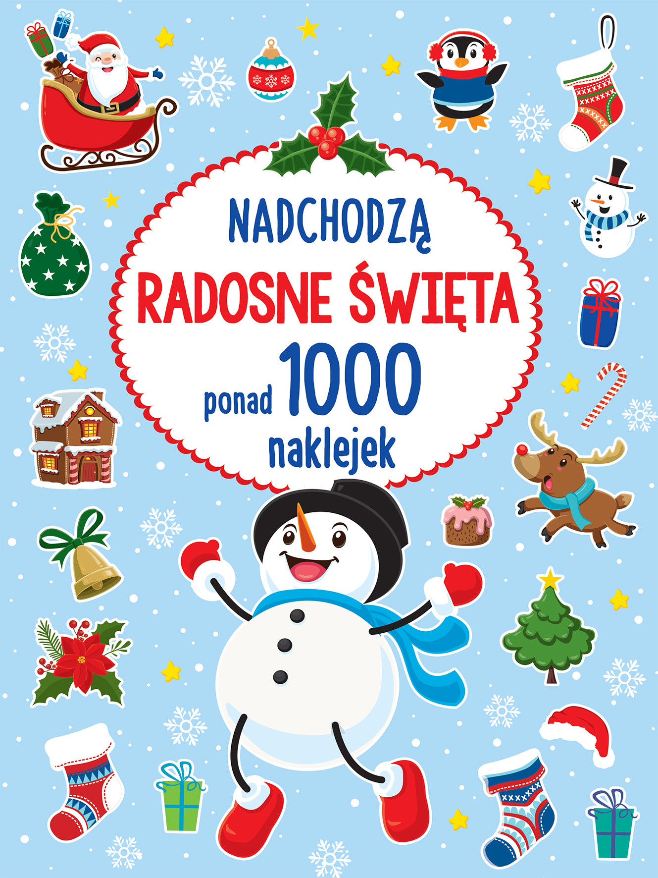 PONAD 1000 NAKLEJEK Nadchodzą radosne Święta - Thumbnail 1