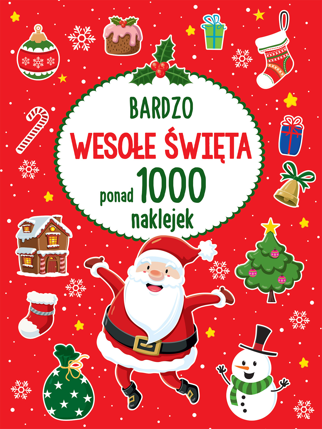 PONAD 1000 NAKLEJEK Bardzo wesołe Święta - Thumbnail 1