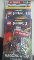 LEGO 2 komiksy + oryginalna zabawka LEGO
