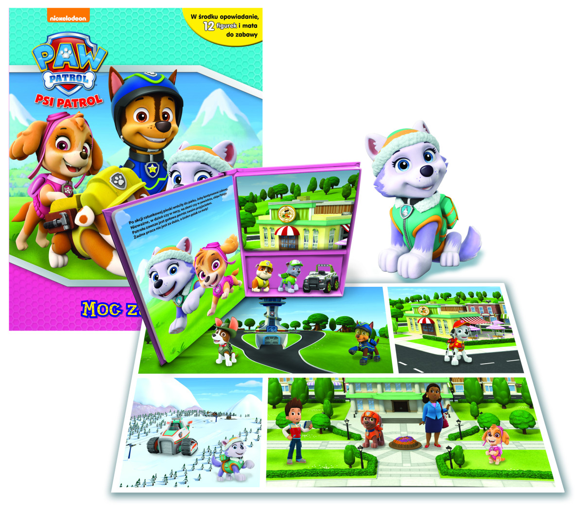 Psi Patrol. MOC ZABAWY 12 figurek i mata do zabawy - Thumbnail 1