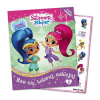 Shimmer and Shine ACTIVITY z naklejkami