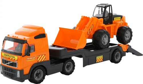 Samochód holownik + traktor + ładowarka Volvo - Thumbnail 1