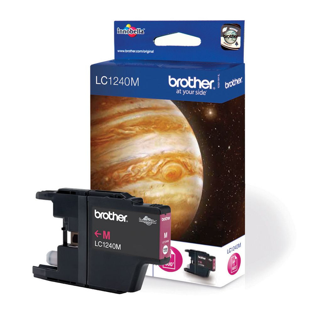 Cartrige oryginalny Brother lc1240 magenta - Thumbnail 1