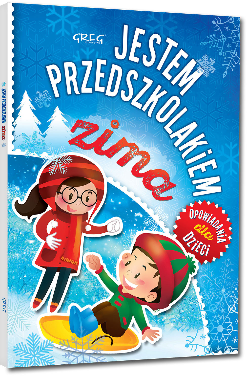 Jestem przedszkolakiem - zima (oprawa miękka) - Thumbnail 1