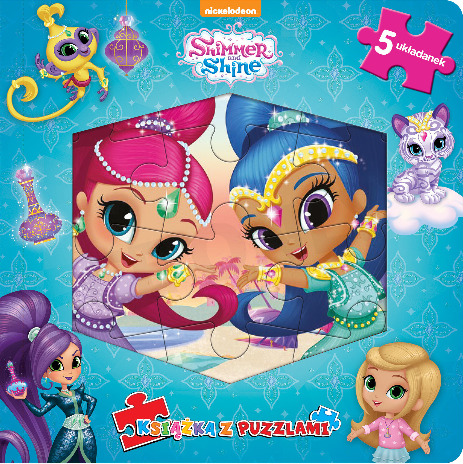 Shimmer i Shine. Książka z puzzlami - Thumbnail 1