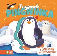 Książka z szablonem. Przyjaciele Pingwinka - Thumbnail 1