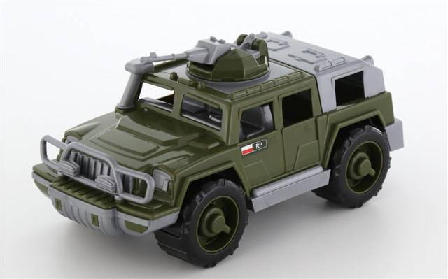 Samochód Jeep wojskowy "Obrońca" z 1-ym karabinem maszynowym - Thumbnail 1