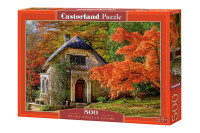 Puzzle 500 el Gothic House in Autumn *
