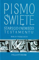 Pismo Święte Starego i Nowego Testamentu Biblia Tysiąclecia format oazowy Oprawa twarda małe.Pamiatka Pierwszej Komuni Św. (Kielich)
