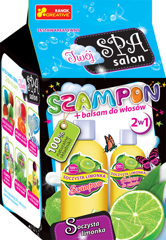 Szampon & Balsam do włosów - soczysta limonka - Thumbnail 1