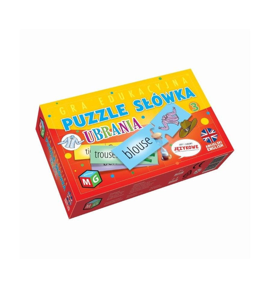 Puzzle słówka 3 - ubrania - Thumbnail 1