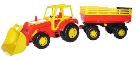 Traktor z przyczepą nr.2 i łyżką "Majster" - Thumbnail 1