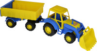 Traktor z przyczepą i łyżką nr.1 "Altaj"