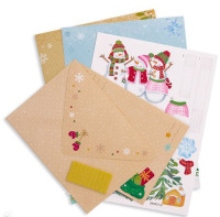 Zestaw do tworzenia kartek 3D - boże narodzenie 2szt