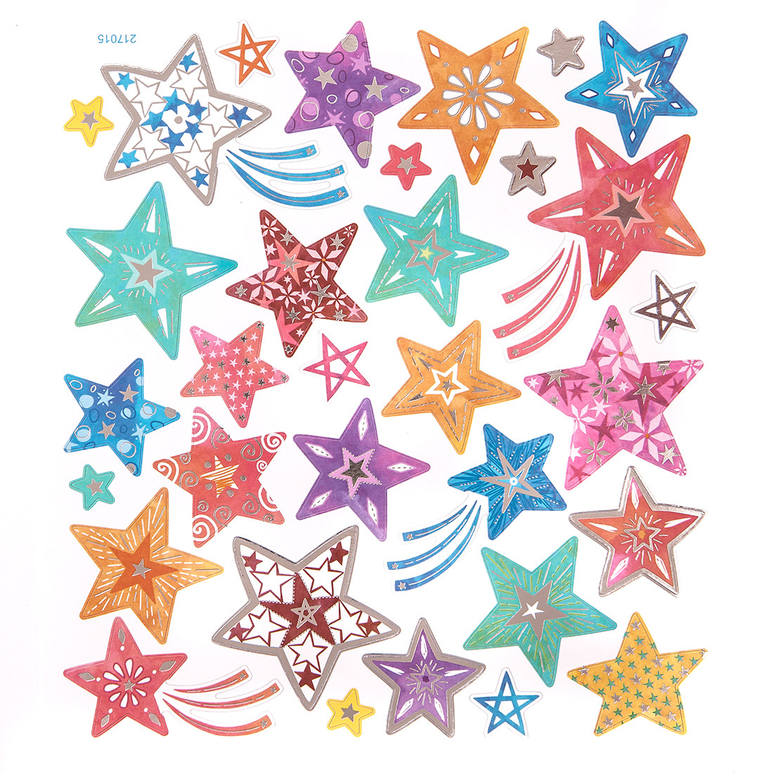 Naklejki - gwiazdy 32szt - Thumbnail 1