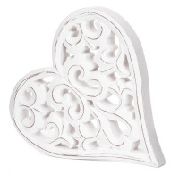Serce 16x17cm Dekoracja drewniana *