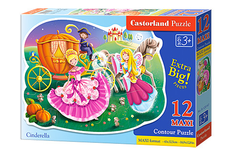 Puzzle 12 el. Cinderella * - Thumbnail 1