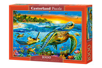 Puzzle 1000 elementów. Underwater Turtles *