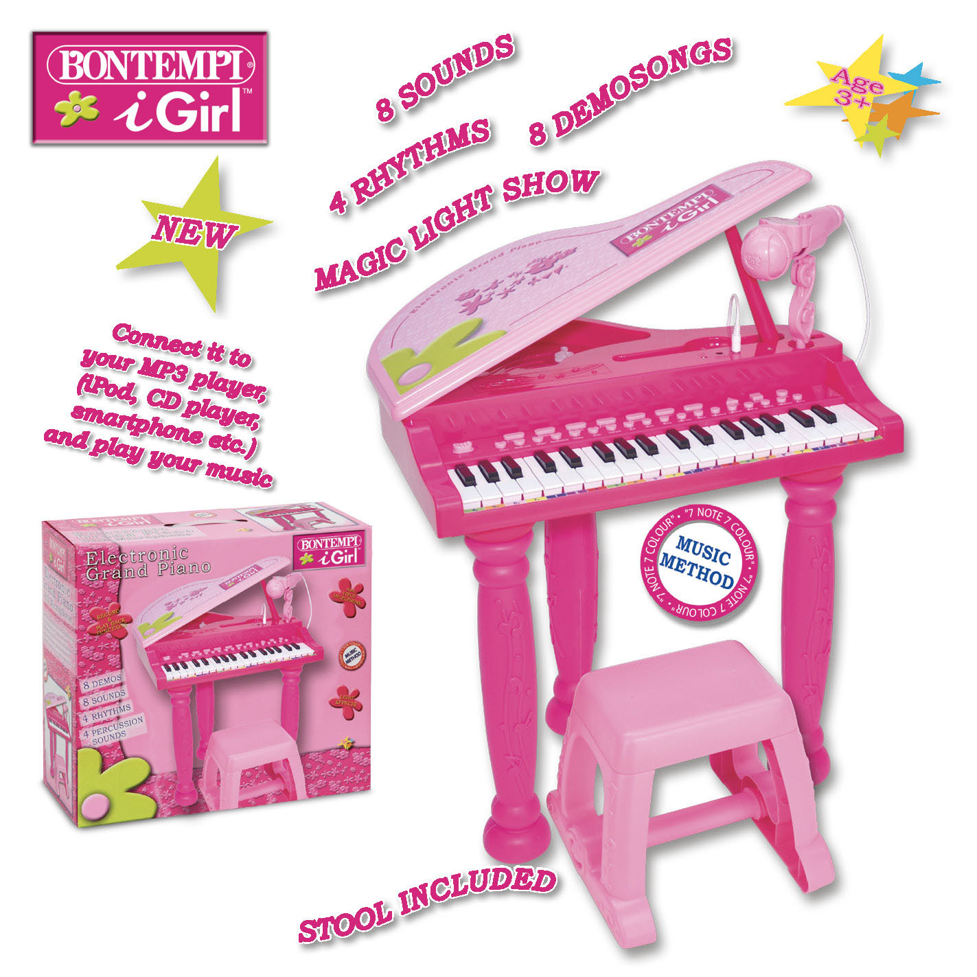 Bontempi Girl grand piano * - Thumbnail 1