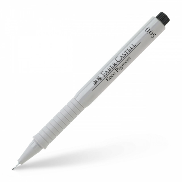 Cienkopis Ecco pigment 0,05mm czarny Faber-Castell - Thumbnail 1