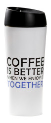 Kubek termiczny happy 400ml - together - Thumbnail 1