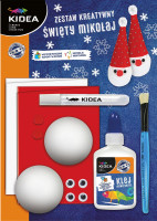Zestaw kreatywny Święty Mikołaj Kidea