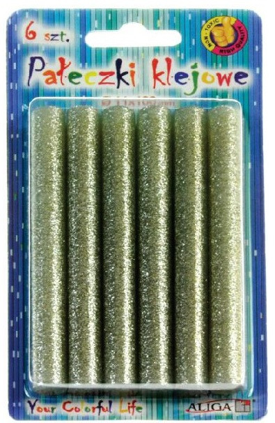 Klej do pistoletu srebrny JB11-SR 6szt. 11mm. - Thumbnail 1