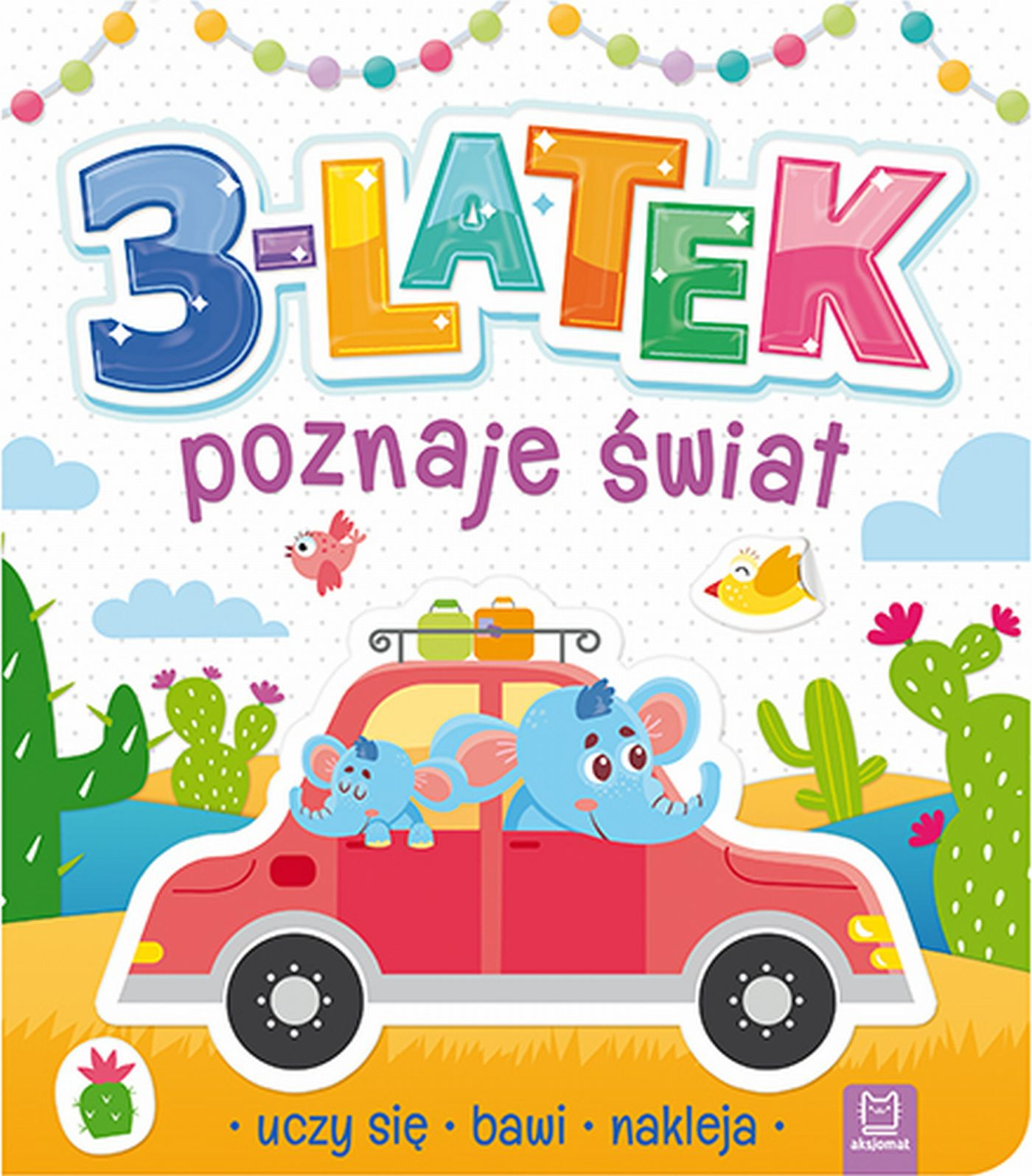 3-latek poznaje świat, uczy się, bawi, nakleja - Thumbnail 1