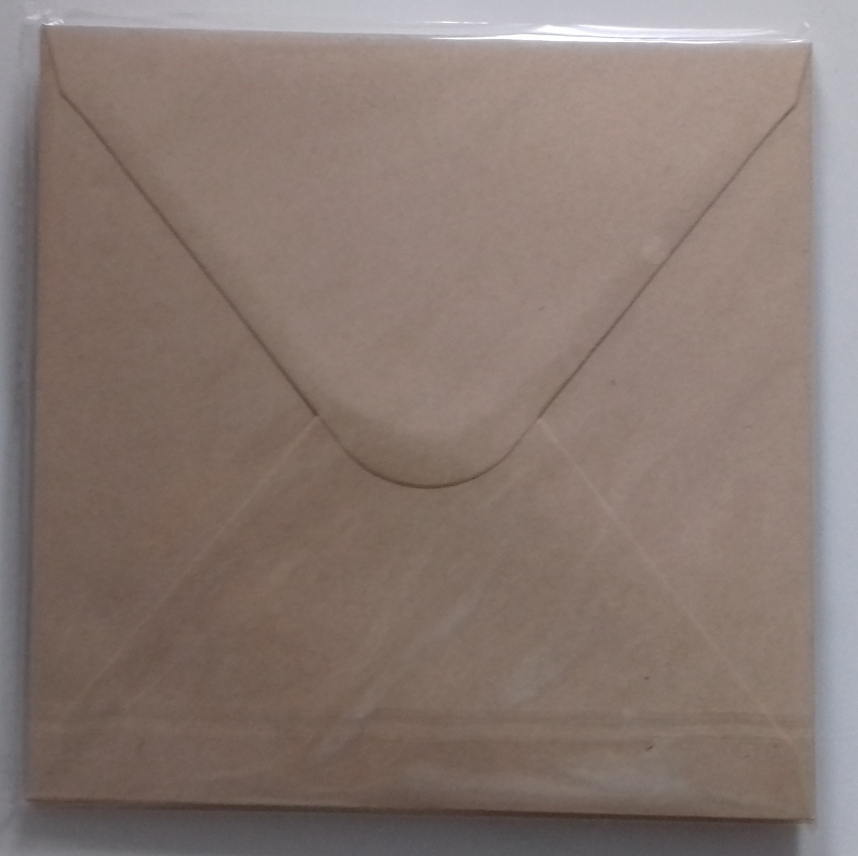 Koperta 160x160 Nature ciemnobeżowy 120g op.10 szt - Thumbnail 1